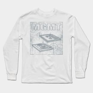 MGMT - Technical Drawing Long Sleeve T-Shirt